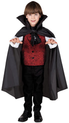 Vampir Cape mit Kragen für Kinder - 1