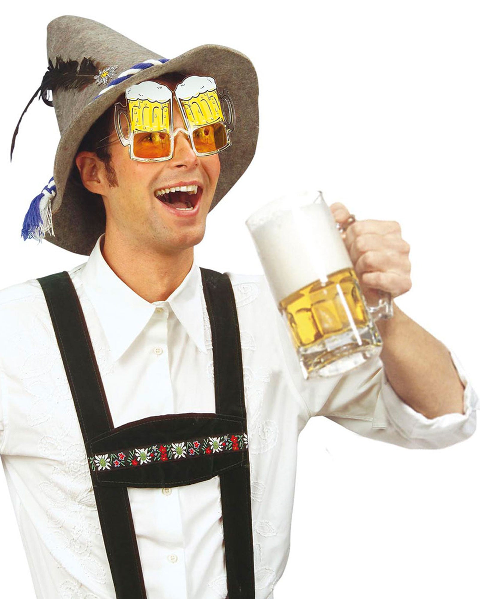 Verrückte Oktoberfest Bier-Brille - 2