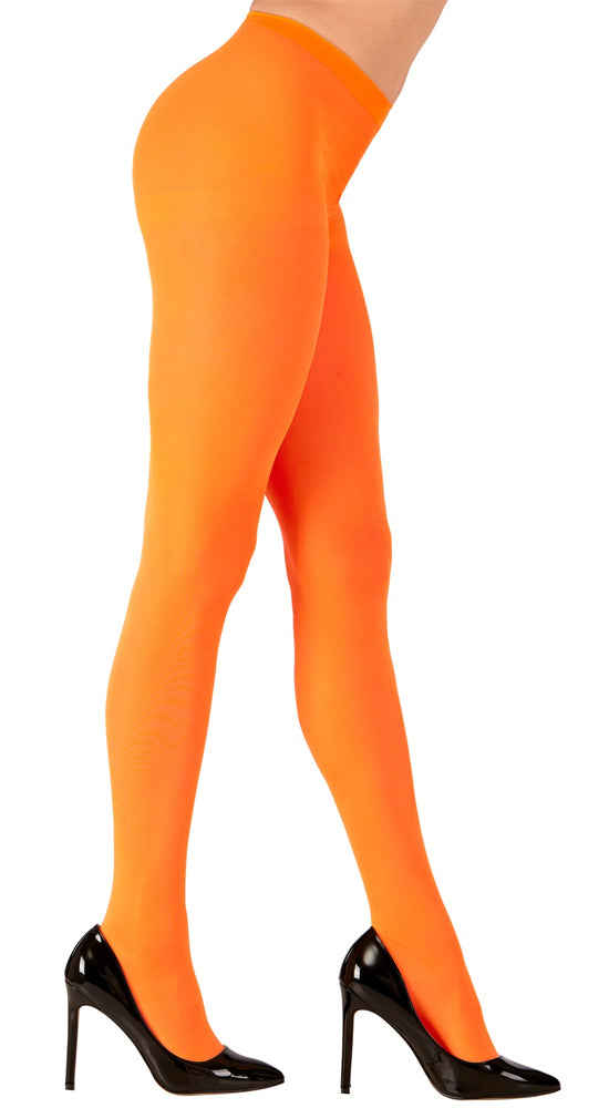 Strumpfhose 40 DEN neon-orange - 1