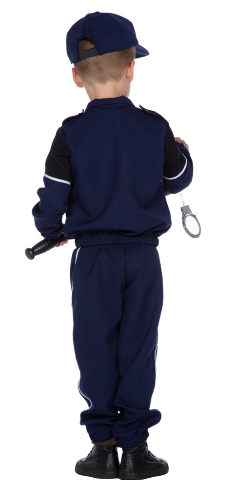 Polizei Uniform mit Cap für Kinder - 3