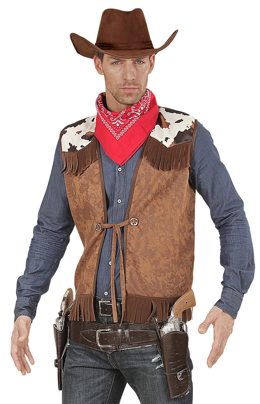 Wild West Cowboy Weste für Herren - 1