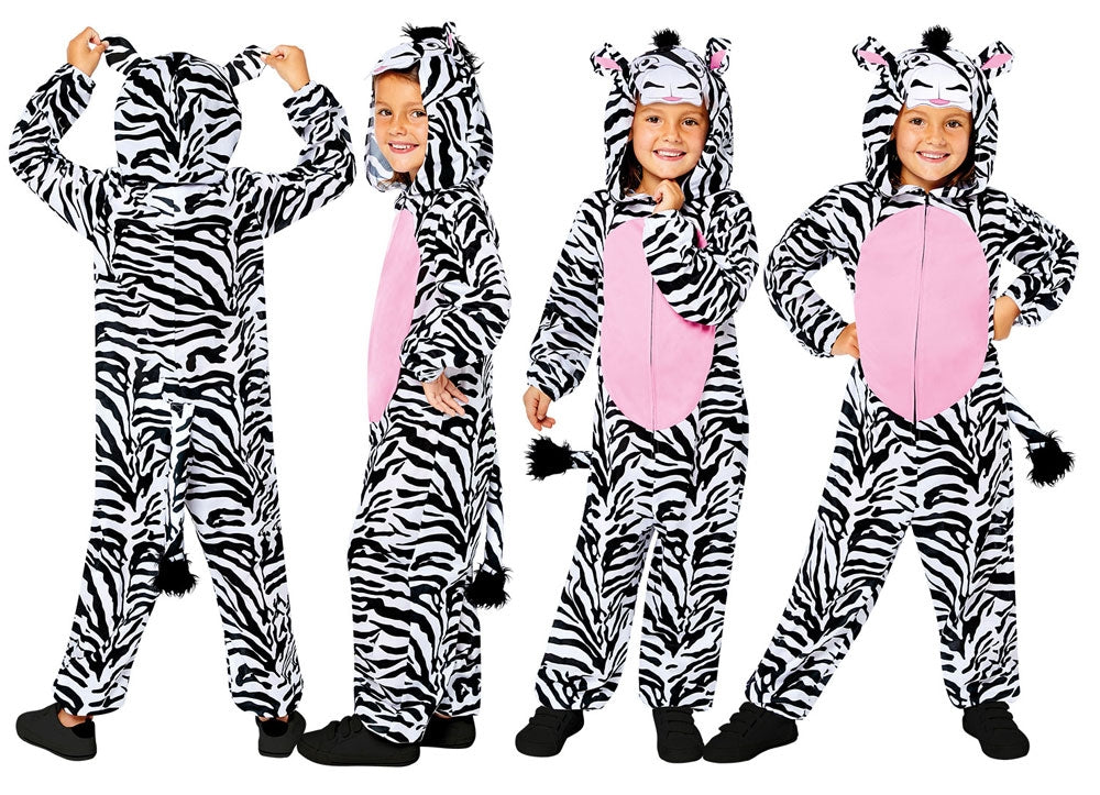 Zibbie Zebra Overall Kostüm für Kinder - 5